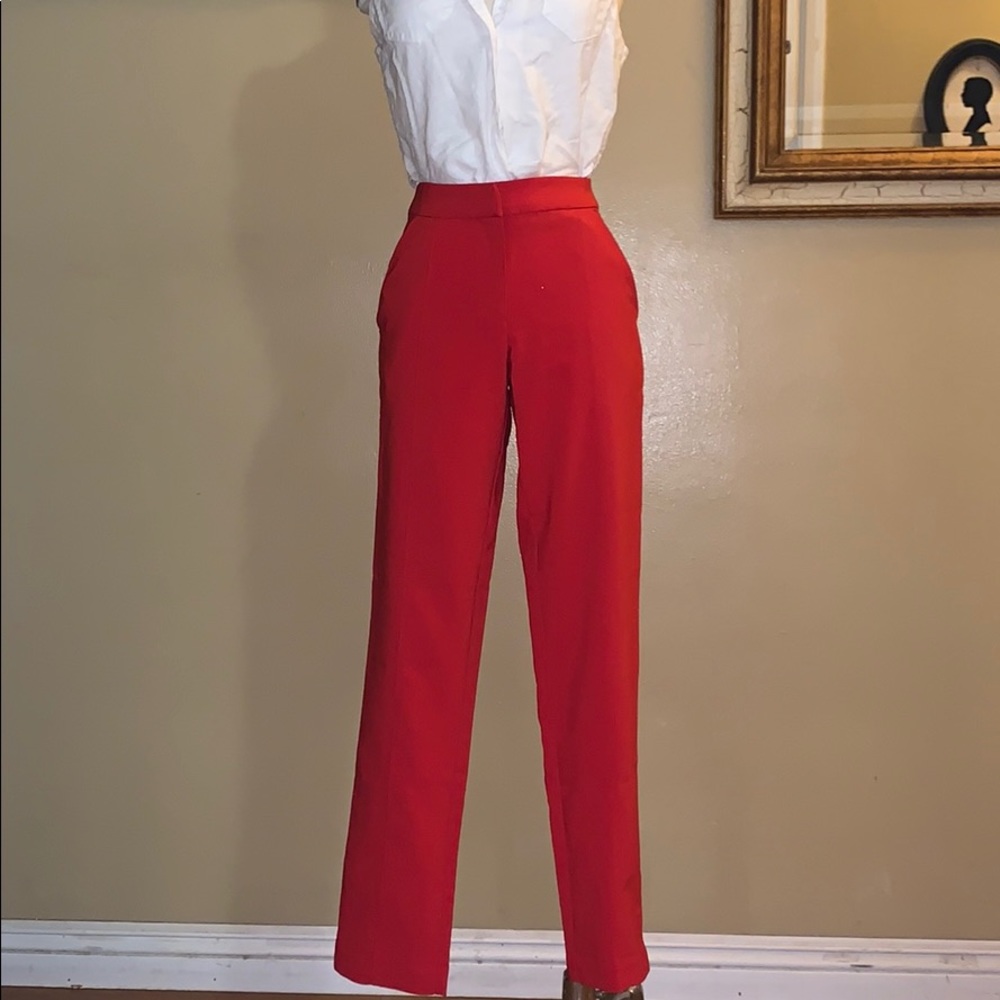Kardashian Kollection Women’s Red Dress Pants XS